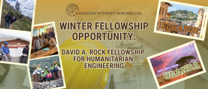 Thumbnail for Introducing the David A. Rock Fellowship for Humanitarian Engineering